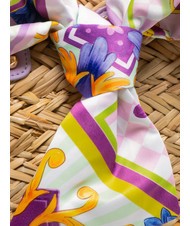 YNOT JAVA Bolso de playa grande de paja púrpura - Bolsos Mujer - 3