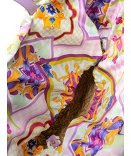 YNOT JAVA Bolso de playa grande de paja púrpura - Bolsos Mujer - 5