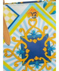 YNOT SICILY Bolso shopping de playa mediano azul - Bolsos Mujer - 3