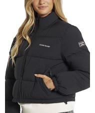 GUESS JEANS CROPPED PUFFER Chaqueta acolchada jetbla - Chaquetas de plumas de mujer - 2