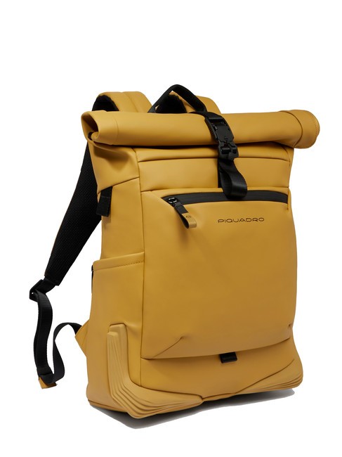 CORNER SPECIALE GOMMATO Mochila enrollable para portátil de 15,6" amarillo - Mochilas para portátil