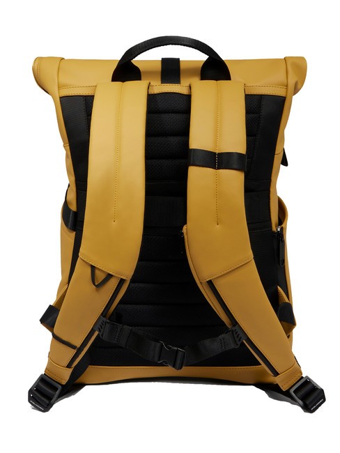 CORNER SPECIALE GOMMATO Mochila enrollable para portátil de 15,6" amarillo - Mochilas para portátil