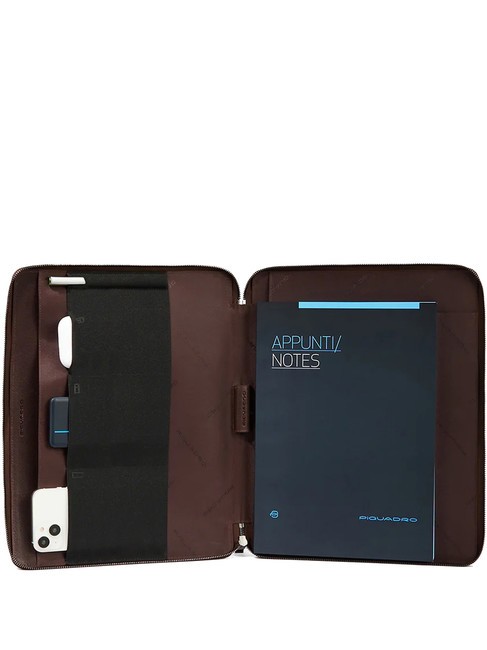 CARL Portapapeles de cuero negro - Fundas para tablet & Organizer