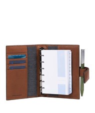 PIQUADRO BLACK SQUARE  Estuche organizador de cuero - Fundas para tablet & Organizer
