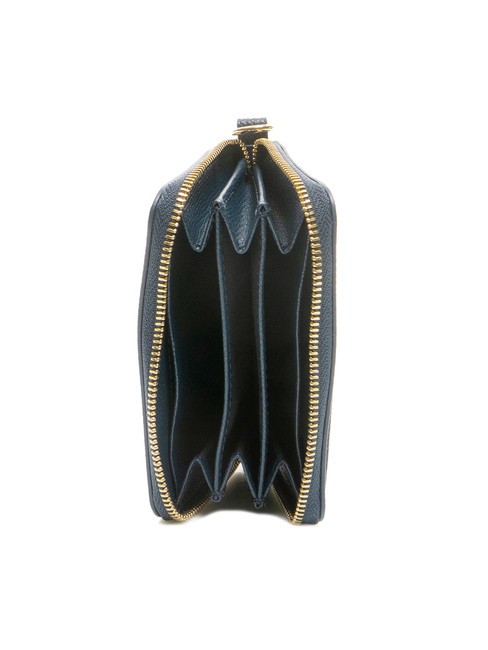 GARDENIA Cartera pequeña de piel con cremallera espacio - Carteras Mujer