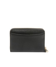FURLA GARDENIA Cartera pequeña de piel con cremallera negro - Carteras Mujer - 3