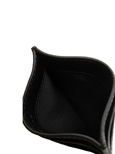 GARDENIA Tarjetero de piel con estampado Andrómeda negro - Carteras Mujer