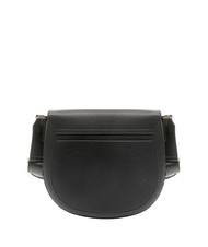 FURLA GLENN Bolso Saddle de piel con estampado keria negro - Bolsos Mujer - 4