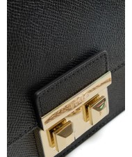 FURLA BELLA  Mini bolso bandolera, en piel. negro - Bolsos Mujer - 5