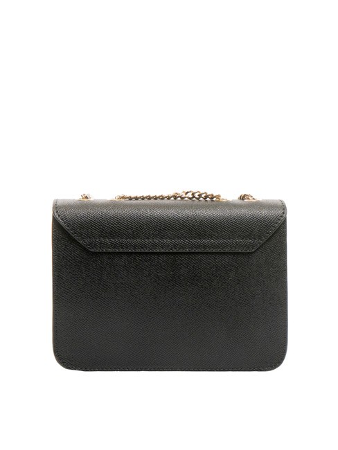 BELLA  Mini bolso bandolera, en piel. negro - Bolsos Mujer
