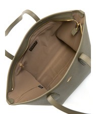 FURLA CLASSIC Bolso shopper de piel con estampado Andrómeda sabio - Bolsos Mujer - 6