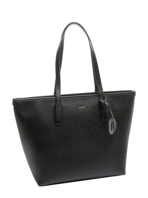 CLASSIC Bolso shopper de piel con estampado Andrómeda negro - Bolsos Mujer