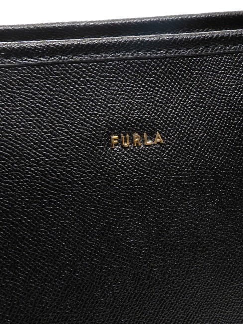 CLASSIC Bolso shopper de piel con estampado Andrómeda negro - Bolsos Mujer