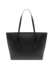FURLA CLASSIC Bolso shopper de piel con estampado Andrómeda negro - Bolsos Mujer - 4