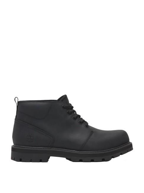 BRITTON ROAD  zapatos de cuero impermeables negro de grano completo - Zapatos Hombre