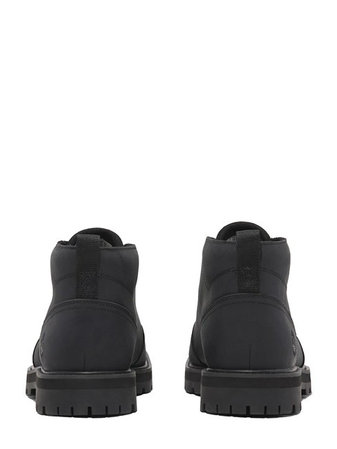 BRITTON ROAD  zapatos de cuero impermeables negro de grano completo - Zapatos Hombre