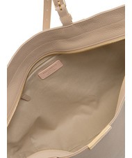 COCCINELLE CHER Bolso shopping de piel martillada rosa polvo - Bolsos Mujer - 4
