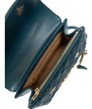 LOVE MOSCHINO QUILTED Bolso malet&iacute;n con bandolera esmeralda - Bolsos Mujer - 5