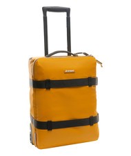 KWAY BLOSSAC  Carro de equipaje de mano impermeable amarillo inca/negro puro - Equipaje de mano - 3