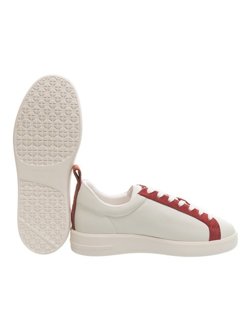 MONOGRAM PERFORED BIMATERIAL Zapatillas de piel de.w/rosew/m.gr - Zapatos Mujer