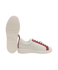 COCCINELLE MONOGRAM PERFORED BIMATERIAL Zapatillas de piel de.w/rosew/m.gr - Zapatos Mujer - 4