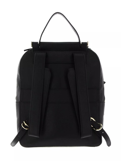 CIRCLE Mochila de cuero negro - Bolsos Mujer