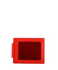 PIQUADRO URBAN Tarjetero de piel ROJO - Carteras Hombre - 2
