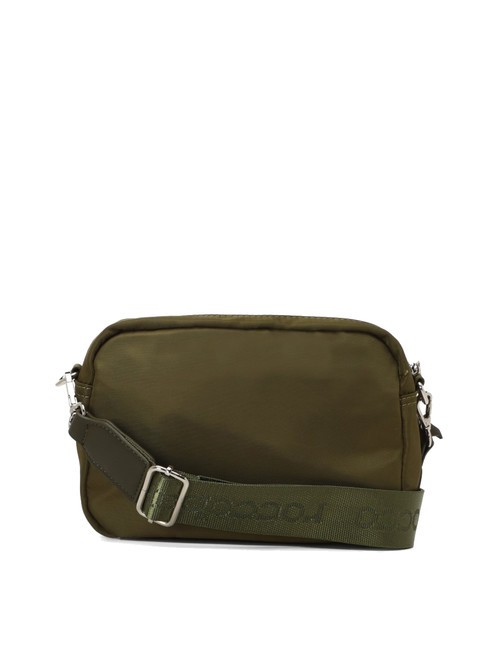 GLORIA Bolso bandolera con bolsillo verde militar - Bolsos Mujer