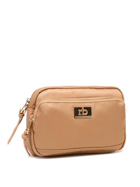 GLORIA Bolso bandolera con bolsillo beige - Bolsos Mujer