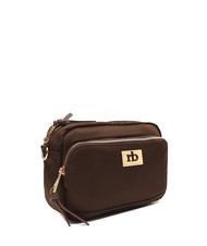 ROCCOBAROCCO GLORIA Bolso bandolera con bolsillo marron oscuro - Bolsos Mujer - 2