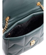 ROCCOBAROCCO SOLE Bolso bandolera con solapa verde - Bolsos Mujer - 4