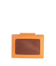 PIQUADRO URBAN  Tarjetero de piel NARANJA - Carteras Hombre - 2