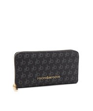 ROCCOBAROCCO DEVA Cartera grande con cremallera alrededor negro - Carteras Mujer - 3