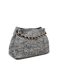 ROCCOBAROCCO ADELE Bolso de tela de espiga con bandolera - Bolsos Mujer