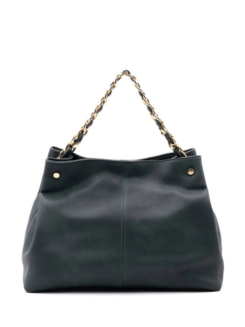 ADELE Bolso de mano con bandolera verde - Bolsos Mujer