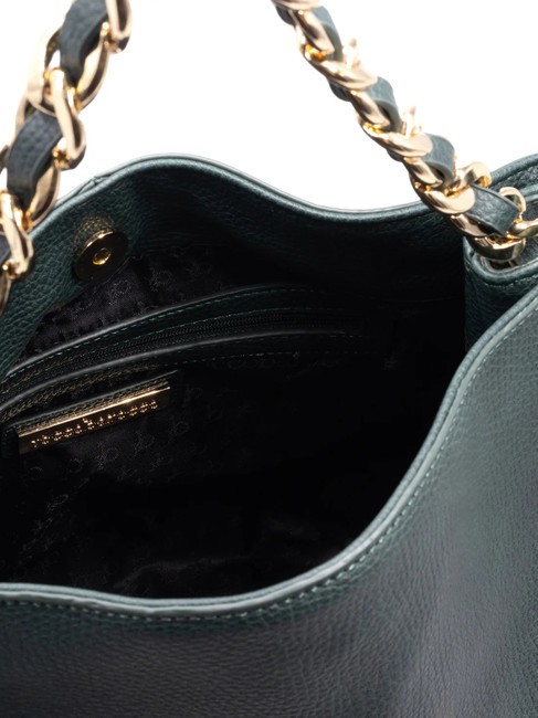 ADELE Bolso de mano con bandolera verde - Bolsos Mujer