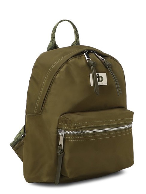 GLORIA Mochila con bolsillo verde militar - Bolsos Mujer