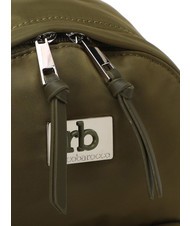 ROCCOBAROCCO GLORIA Mochila con bolsillo verde militar - Bolsos Mujer - 4