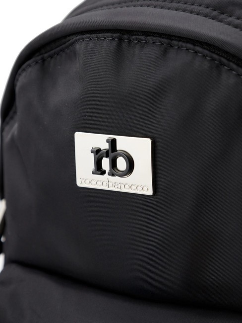 GLORIA Mochila con bolsillo negro - Bolsos Mujer