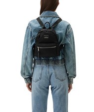 ROCCOBAROCCO GLORIA Mochila con bolsillo negro - Bolsos Mujer - 5