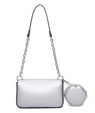 ROCCOBAROCCO SOPHIE  Mini bolso de hombro plata - Bolsos Mujer - 2