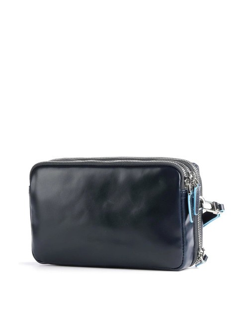 BLUE SQUARE Bolso de mano de piel organizado azul - Fundas para tablet & Organizer