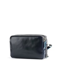 PIQUADRO BLUE SQUARE Bolso de mano de piel organizado azul - Fundas para tablet & Organizer - 2