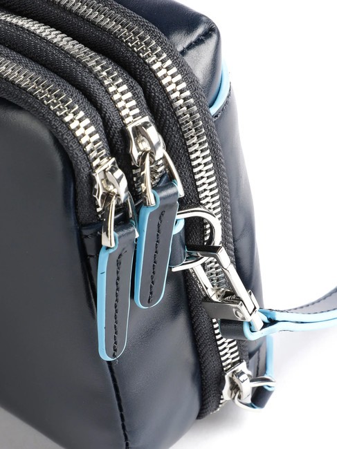 BLUE SQUARE Bolso de mano de piel organizado azul - Fundas para tablet & Organizer