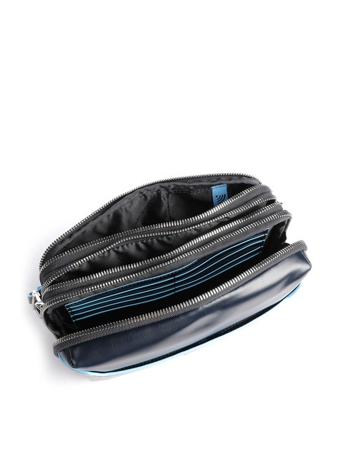 BLUE SQUARE Bolso de mano de piel organizado azul - Fundas para tablet & Organizer