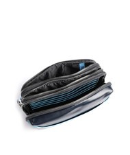 PIQUADRO BLUE SQUARE Bolso de mano de piel organizado azul - Fundas para tablet & Organizer - 4