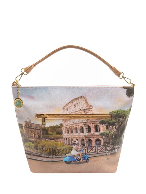 YESBAG Bolso hobo de hombro scooter de roma - Bolsos Mujer