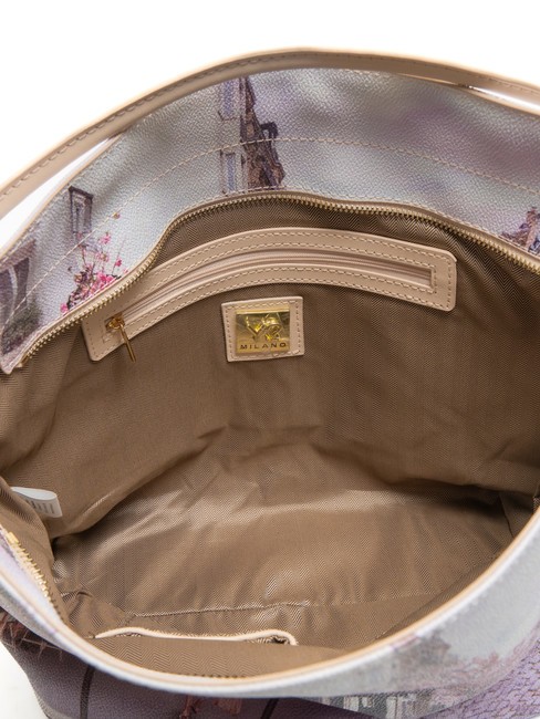 YESBAG Bolso hobo de hombro café parisino - Bolsos Mujer