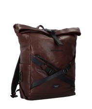PIQUADRO HARPER Mochila de cuero para portátil de 15,6" - Mochilas para portátil