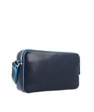 PIQUADRO BLUE SQUARE Bolso de mano de piel azul - Bolsos Mujer - 3